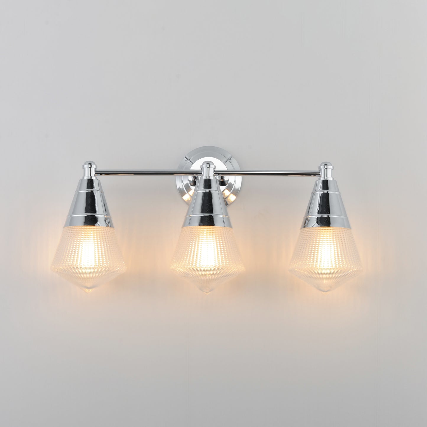 Hargreaves 3-Light Bath Vanity Polished Chrome by Maxim Lighting