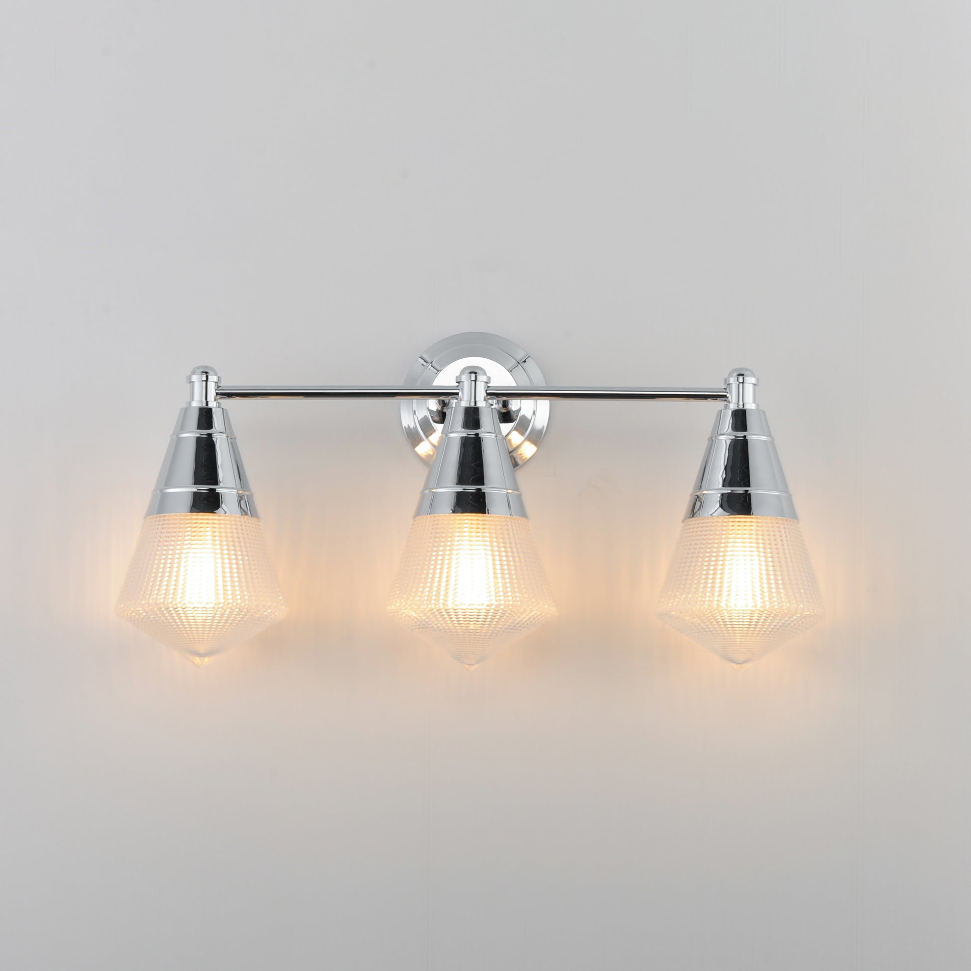 Hargreaves 3-Light Bath Vanity Polished Chrome by Maxim Lighting