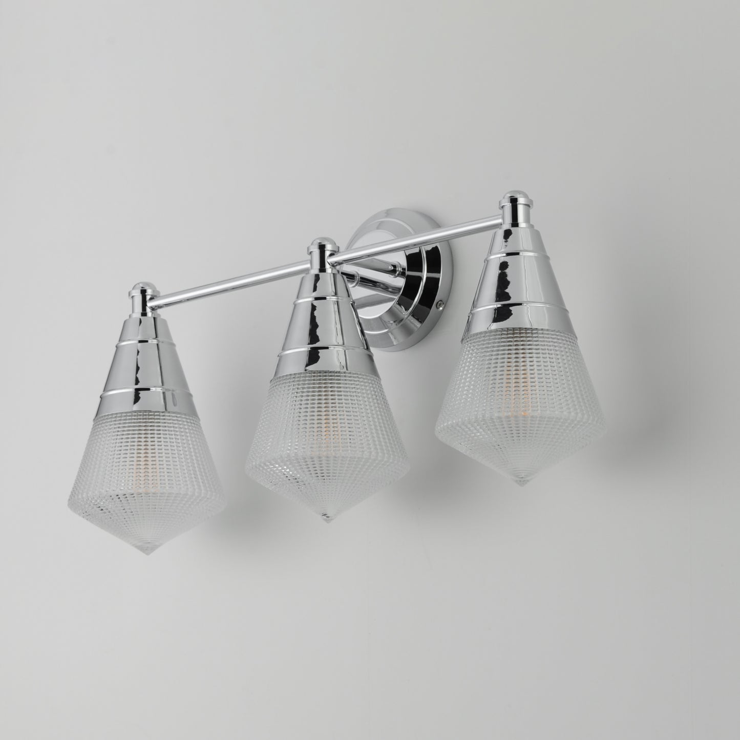 Hargreaves 3-Light Bath Vanity Polished Chrome by Maxim Lighting