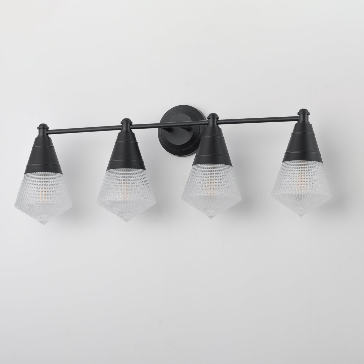 Hargreaves 4-Light Bath Vanity Black by Maxim Lighting