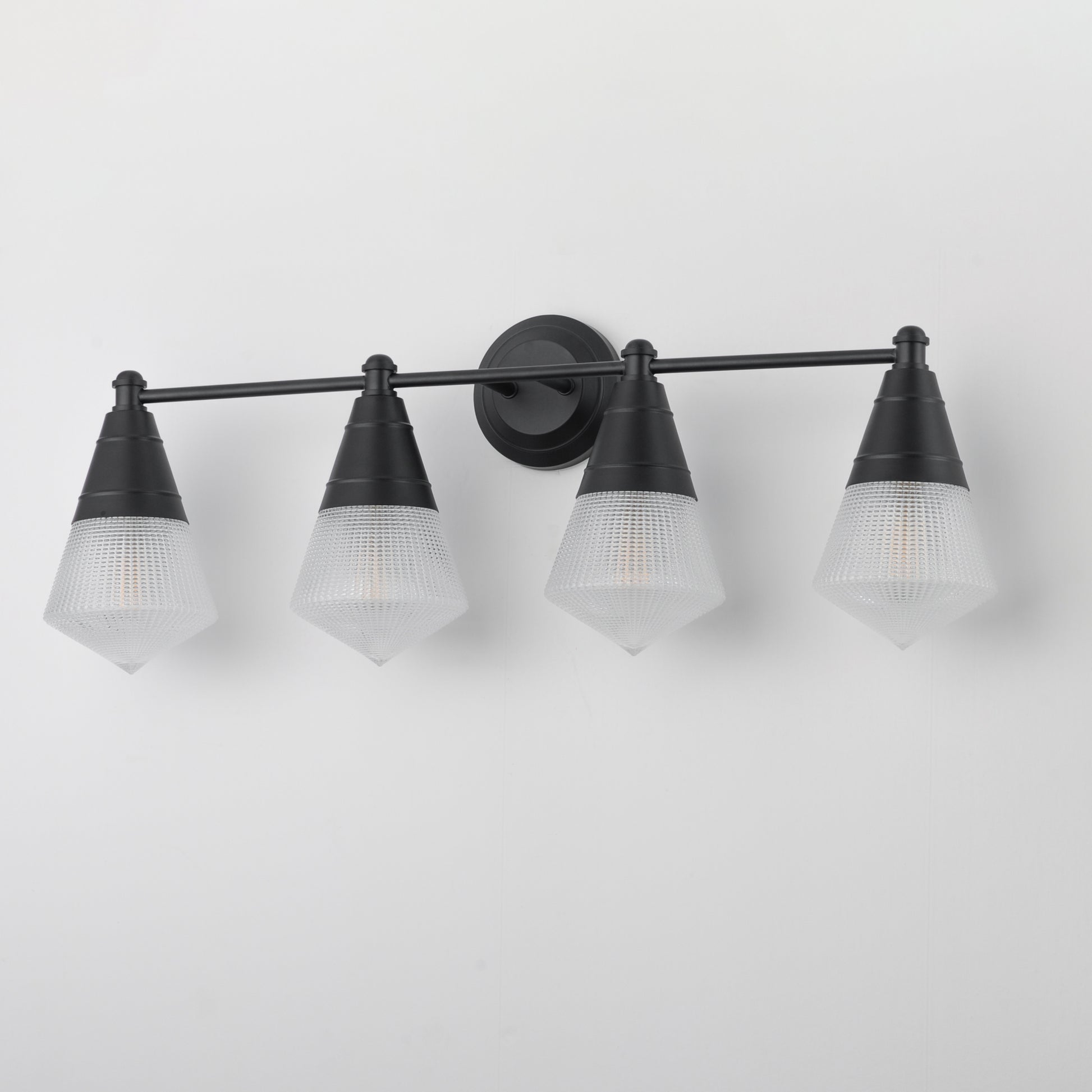 Hargreaves 4-Light Bath Vanity Black by Maxim Lighting