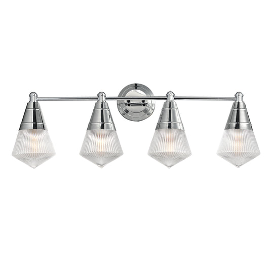 Hargreaves 4-Light Bath Vanity Polished Chrome by Maxim Lighting