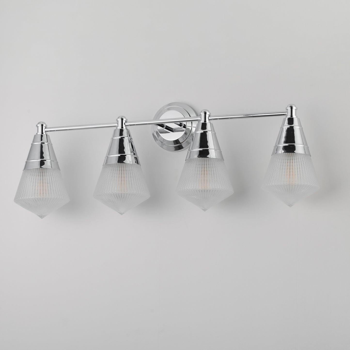 Hargreaves 4-Light Bath Vanity Polished Chrome by Maxim Lighting