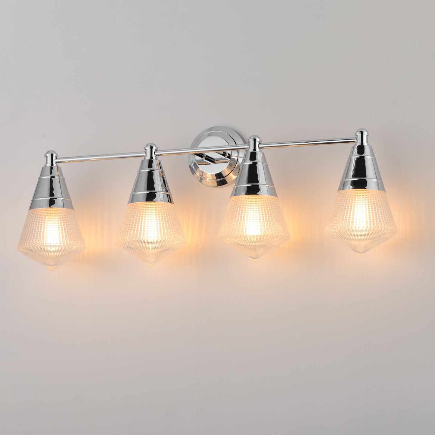 Hargreaves 4-Light Bath Vanity Polished Chrome by Maxim Lighting