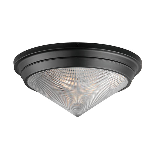 Hargreaves 3-Light Flush Mount Black by Maxim Lighting
