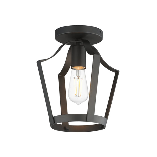 Arden Pendant/Semi Flush Black by Maxim Lighting