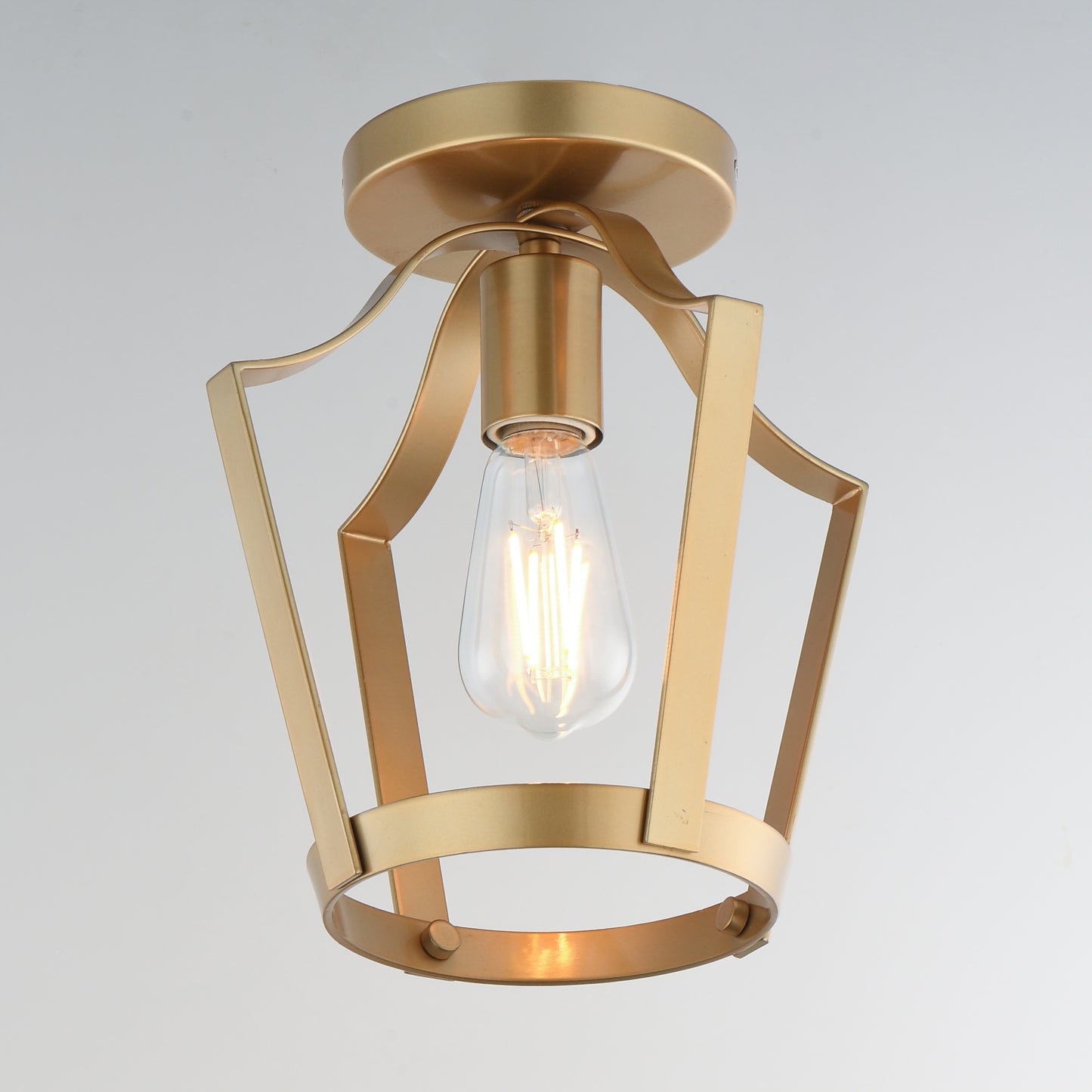 Arden Pendant/Semi Flush Natural Aged Brass by Maxim Lighting