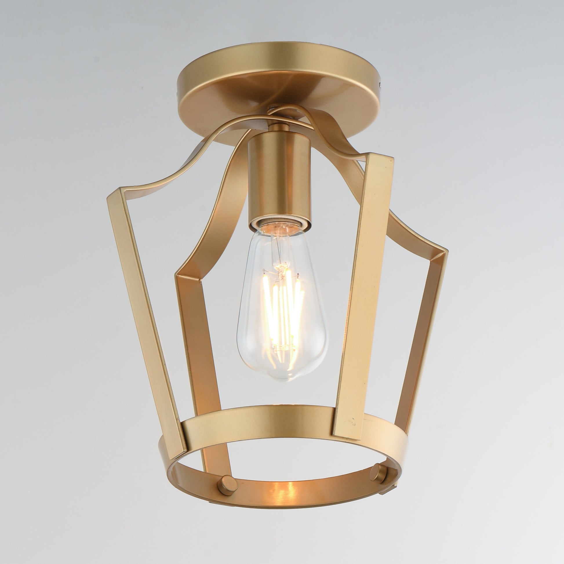 Arden Pendant/Semi Flush Natural Aged Brass by Maxim Lighting