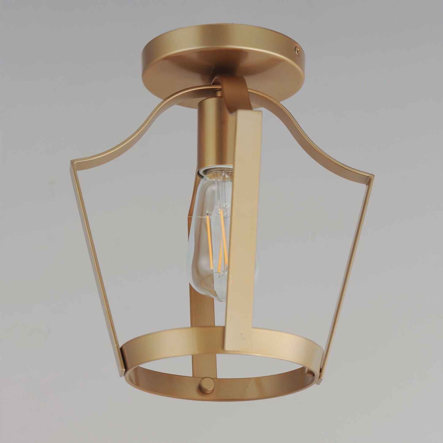 Arden Pendant/Semi Flush Natural Aged Brass by Maxim Lighting