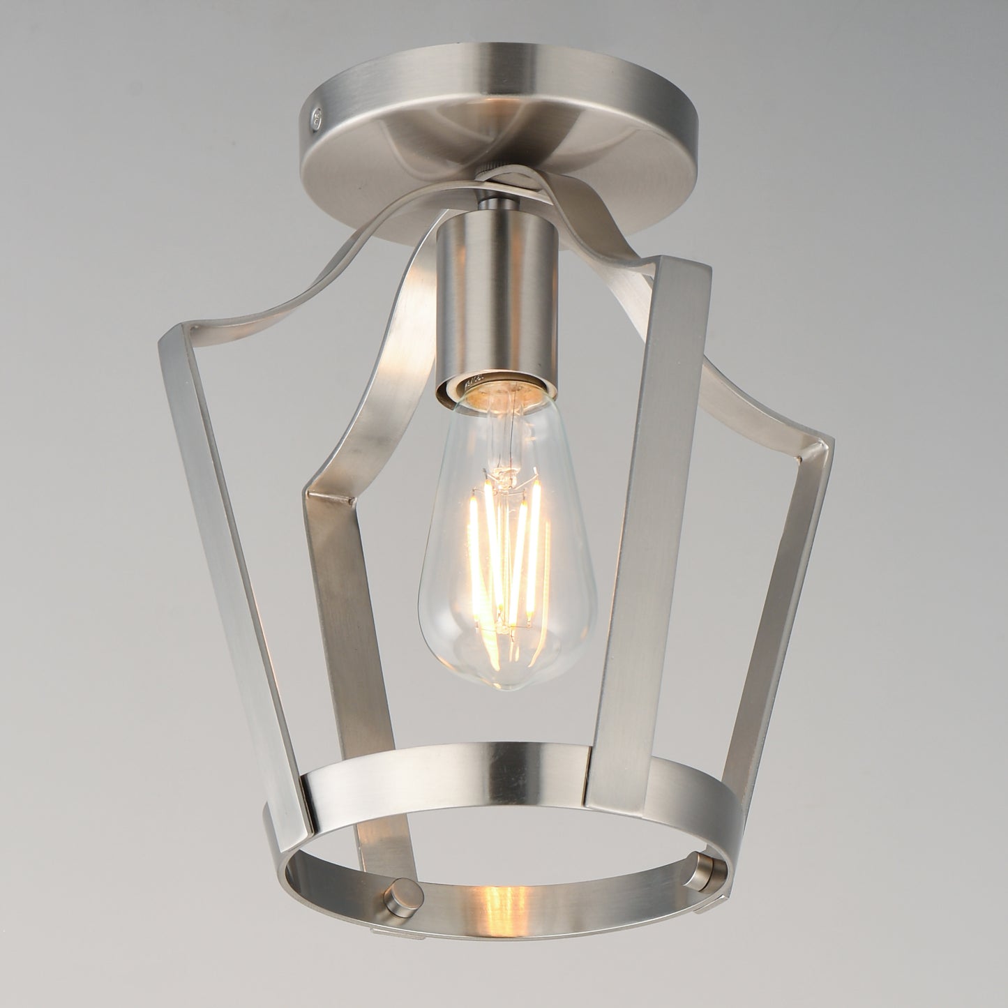 Arden Pendant/Semi Flush Satin Nickel by Maxim Lighting
