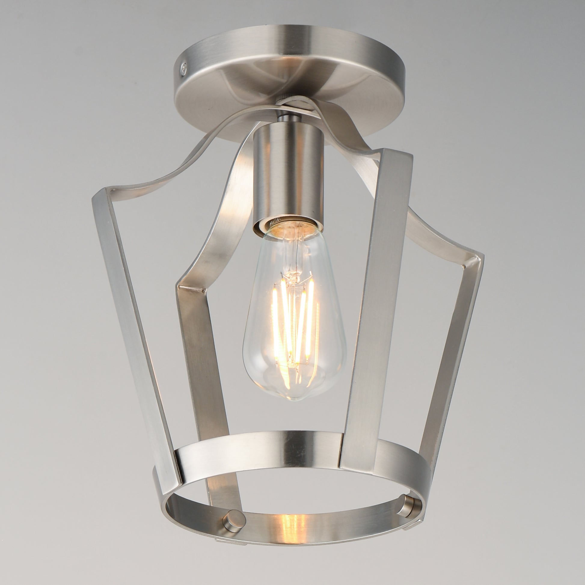 Arden Pendant/Semi Flush Satin Nickel by Maxim Lighting