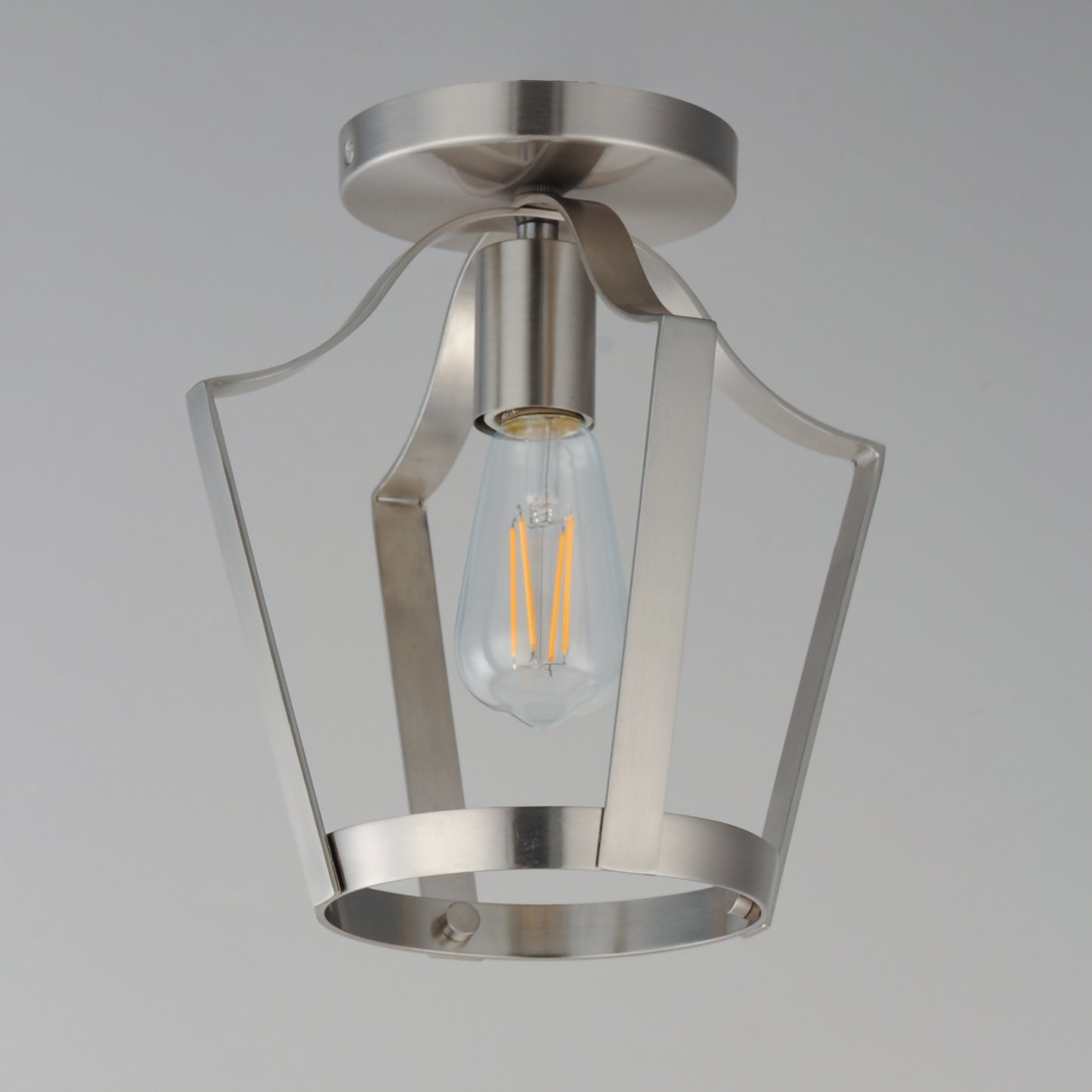Arden Pendant/Semi Flush Satin Nickel by Maxim Lighting