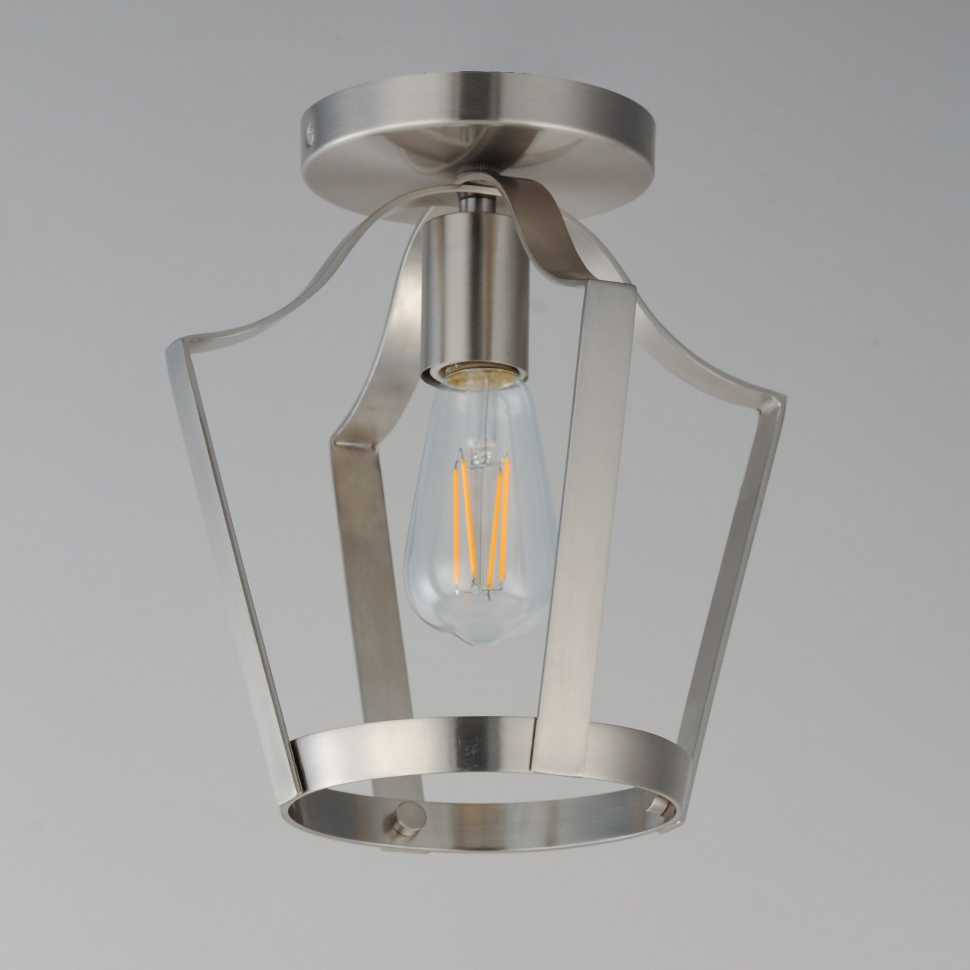 Arden Pendant/Semi Flush Satin Nickel by Maxim Lighting