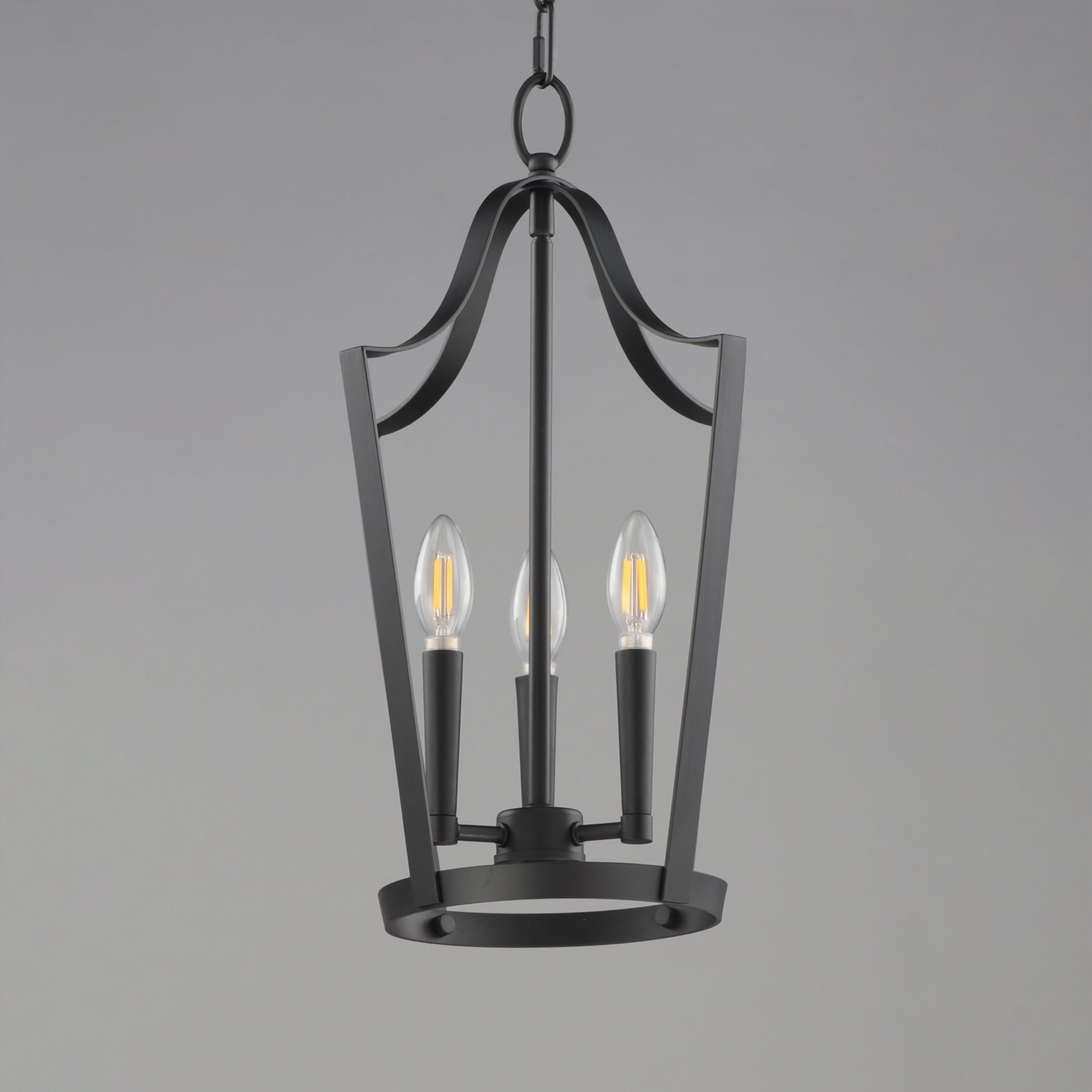 Arden 3-Light Pendant Black by Maxim Lighting
