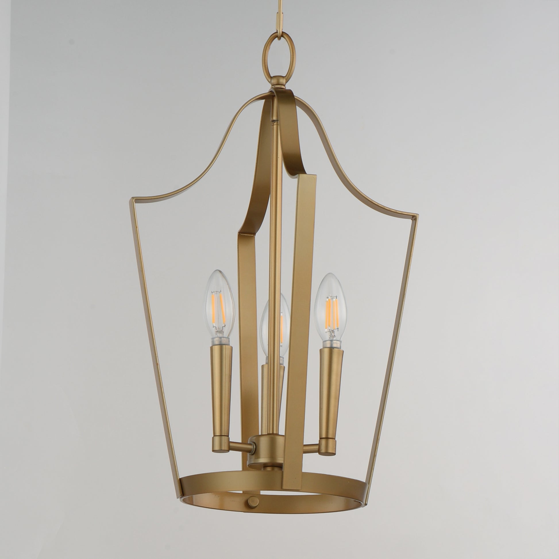 Arden 3-Light Pendant Natural Aged Brass by Maxim Lighting