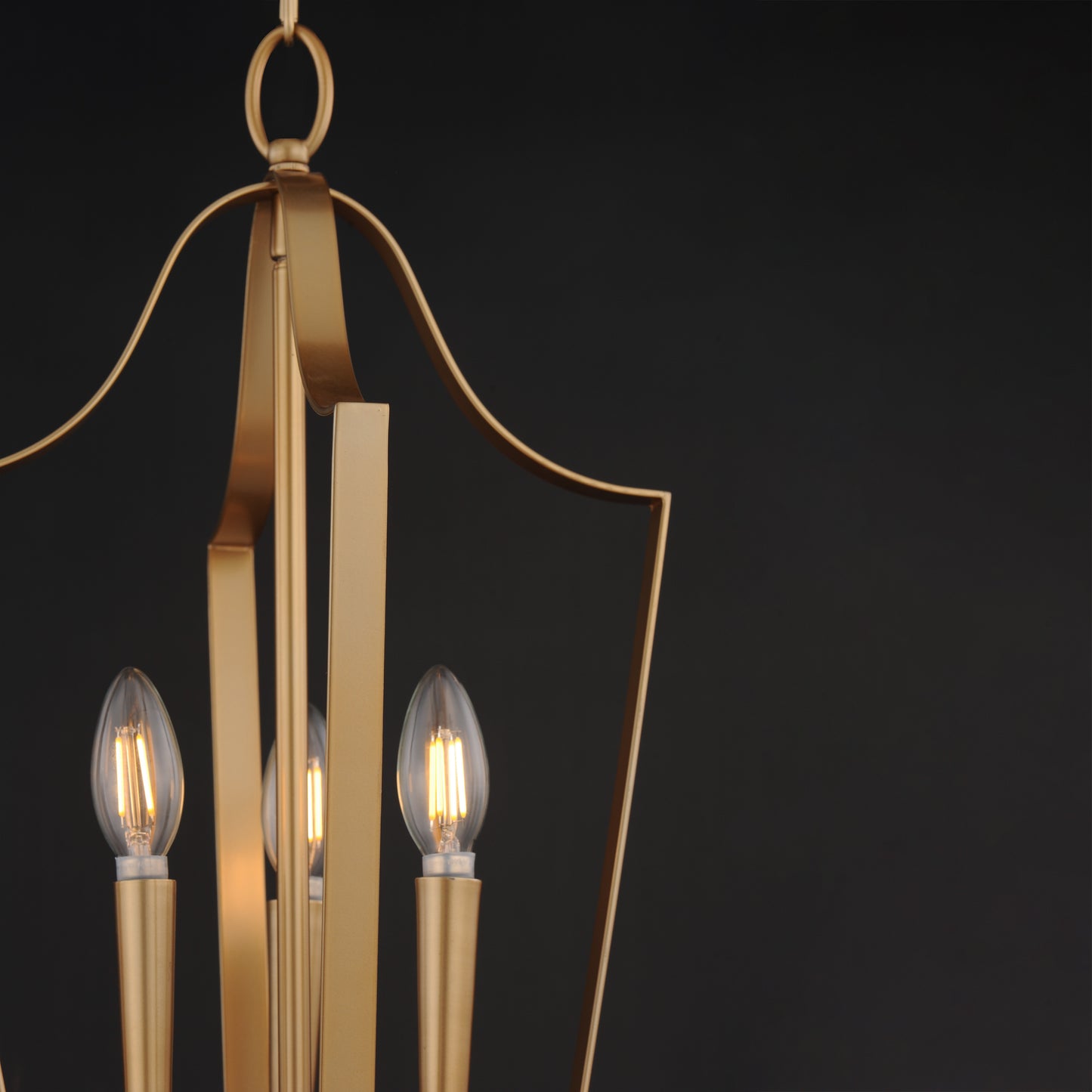 Arden 3-Light Pendant Natural Aged Brass by Maxim Lighting