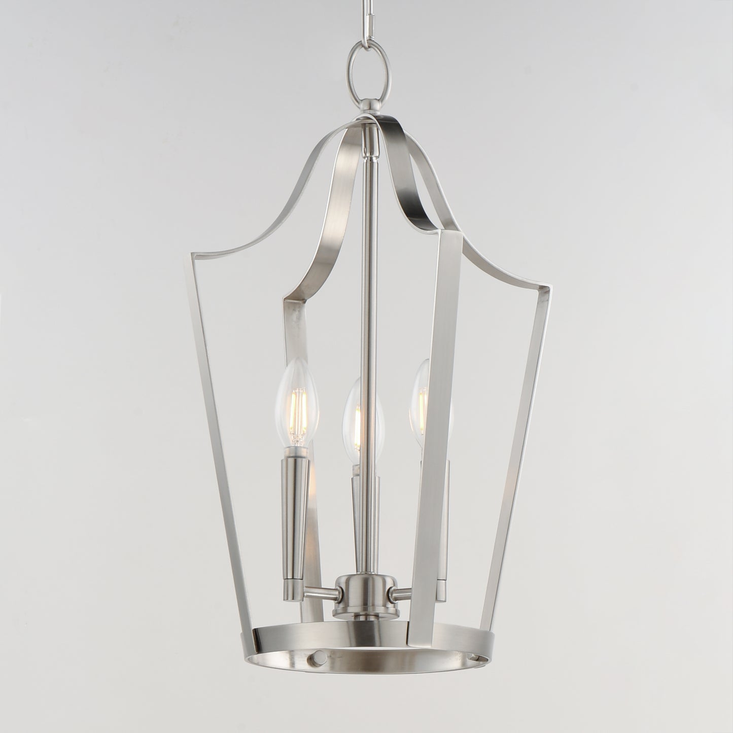 Arden 3-Light Pendant Satin Nickel by Maxim Lighting