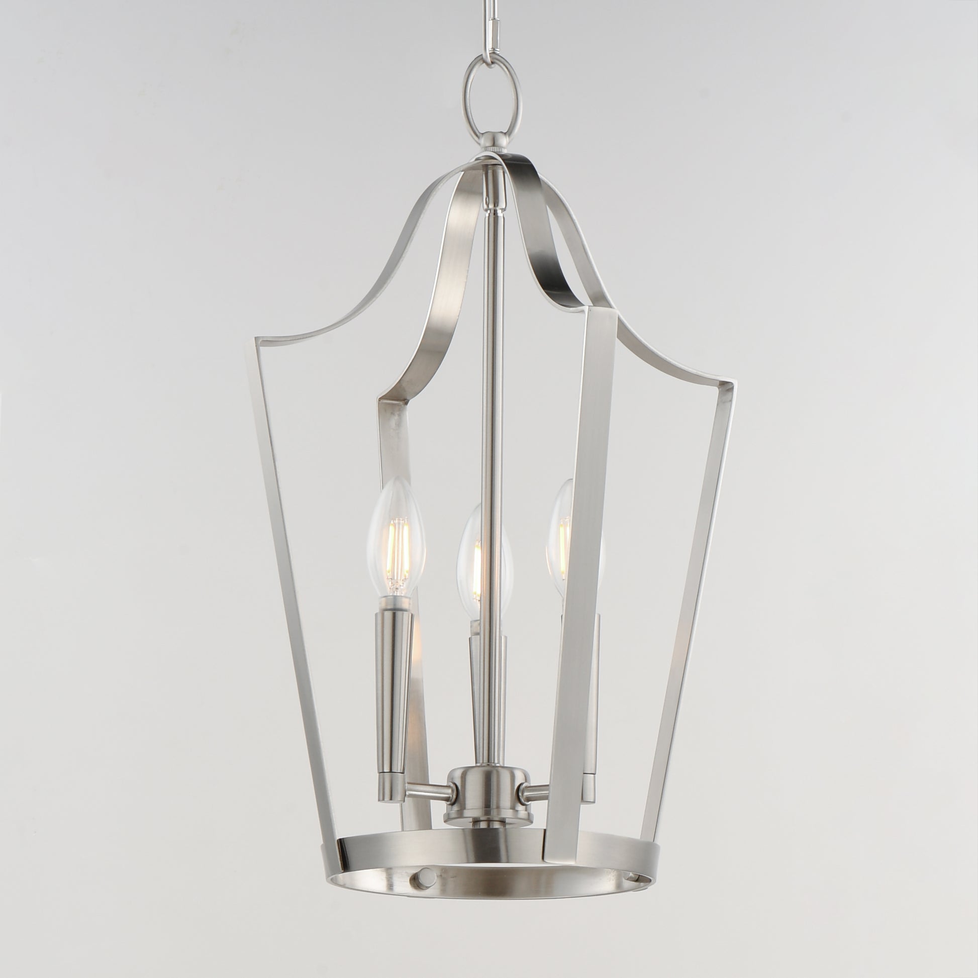 Arden 3-Light Pendant Satin Nickel by Maxim Lighting