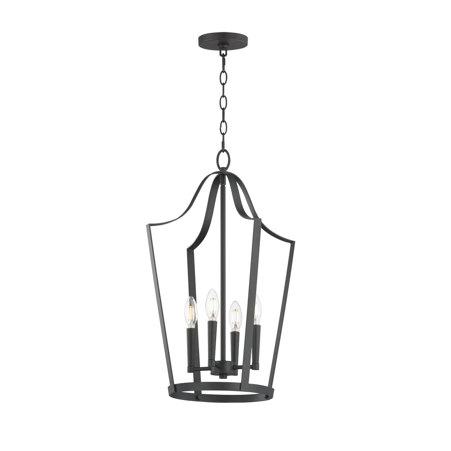 Arden 4-Light Pendant Black by Maxim Lighting