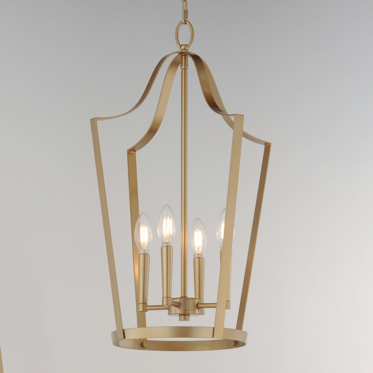 Arden 4-Light Pendant Natural Aged Brass by Maxim Lighting