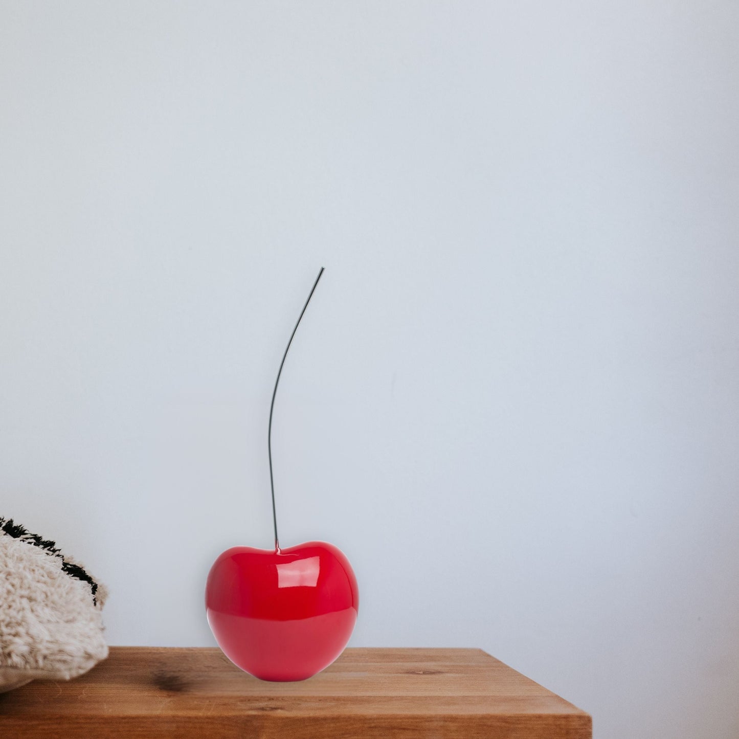 Large Bright Red Cherry Sculpture 25" Tall by Finesse Decor E2265-BR