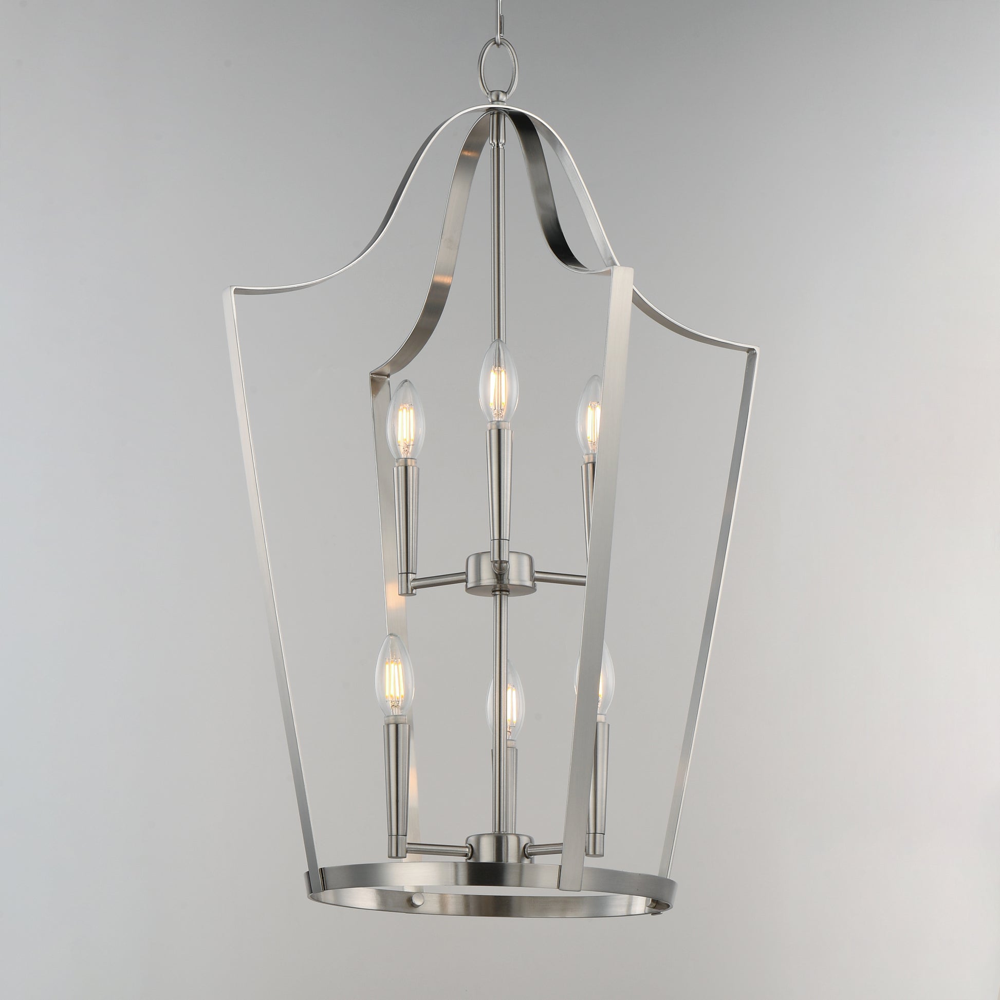 Arden 6-Light Pendant Satin Nickel by Maxim Lighting