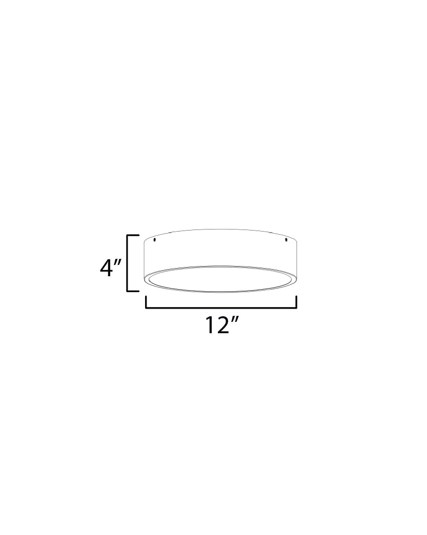 Tommy 12" 2-Light Surface Mount Satin Brass by Maxim Lighting