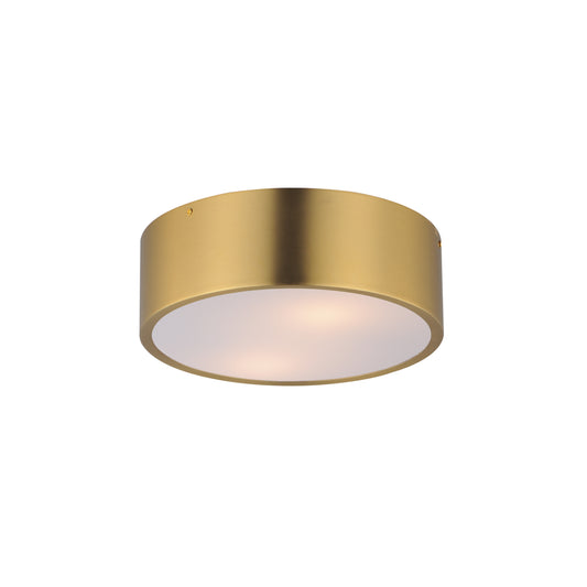 Tommy 12" 2-Light Surface Mount Satin Brass by Maxim Lighting