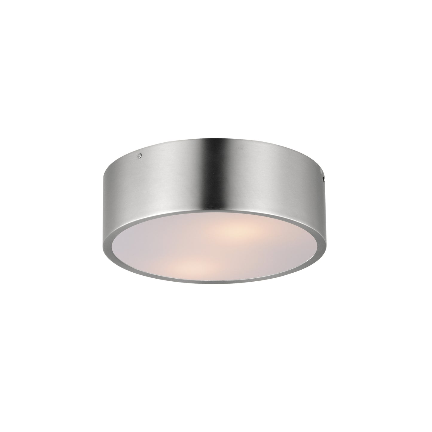 Tommy 12" 2-Light Surface Mount Satin Nickel by Maxim Lighting