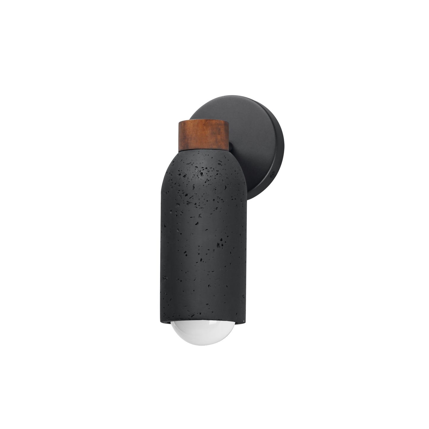 Pompeii Wall Sconce Lava/Black by Maxim Lighting