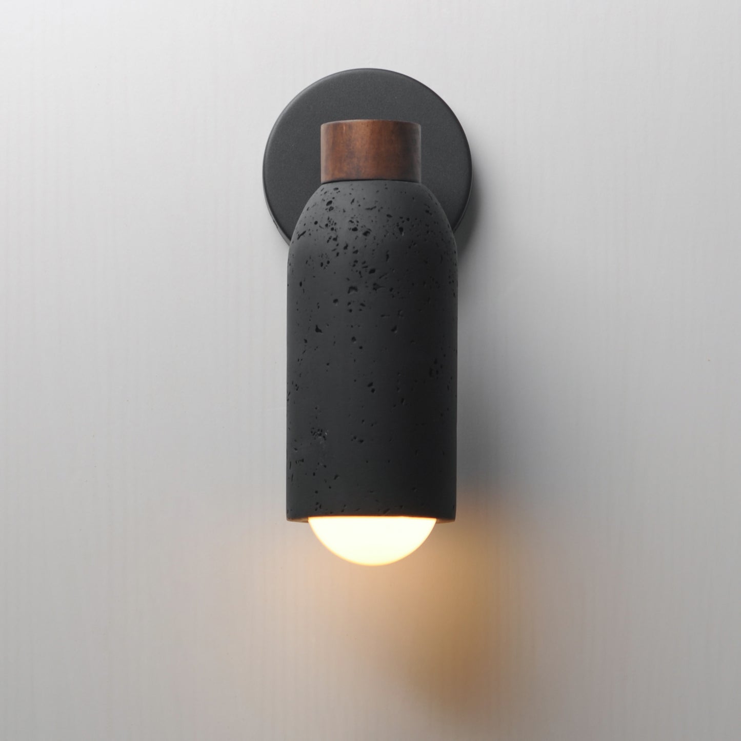Pompeii Wall Sconce Lava/Black by Maxim Lighting