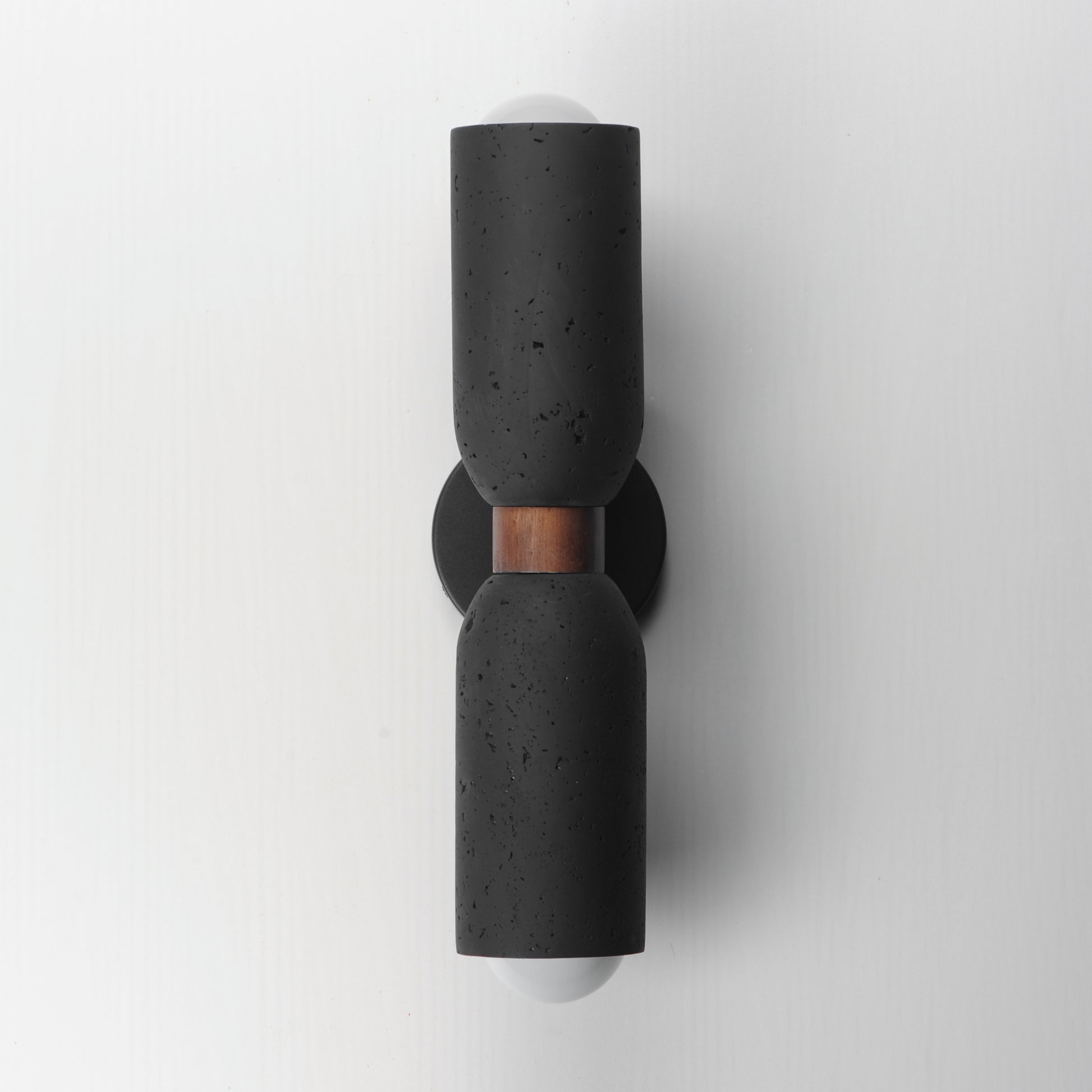Pompeii 2-Light Wall Sconce Lava/Black by Maxim Lighting
