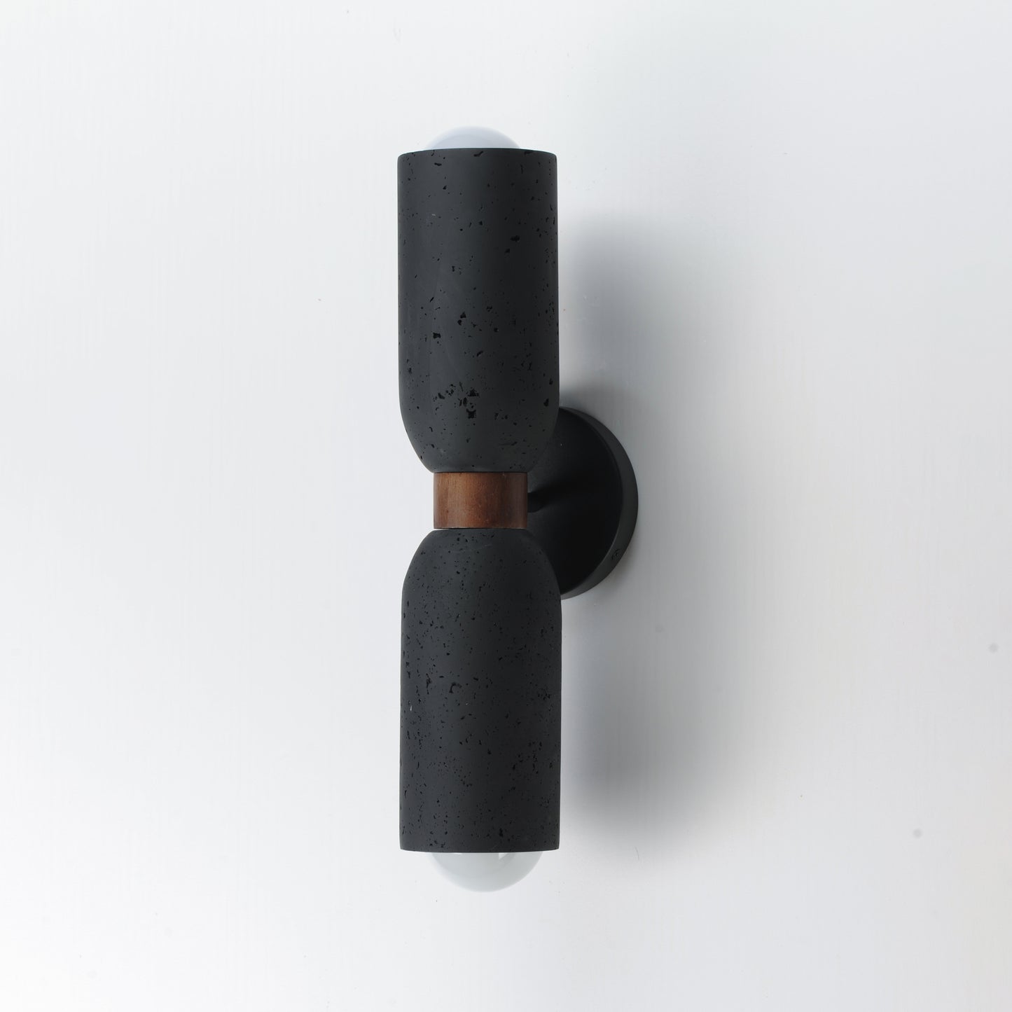 Pompeii 2-Light Wall Sconce Lava/Black by Maxim Lighting