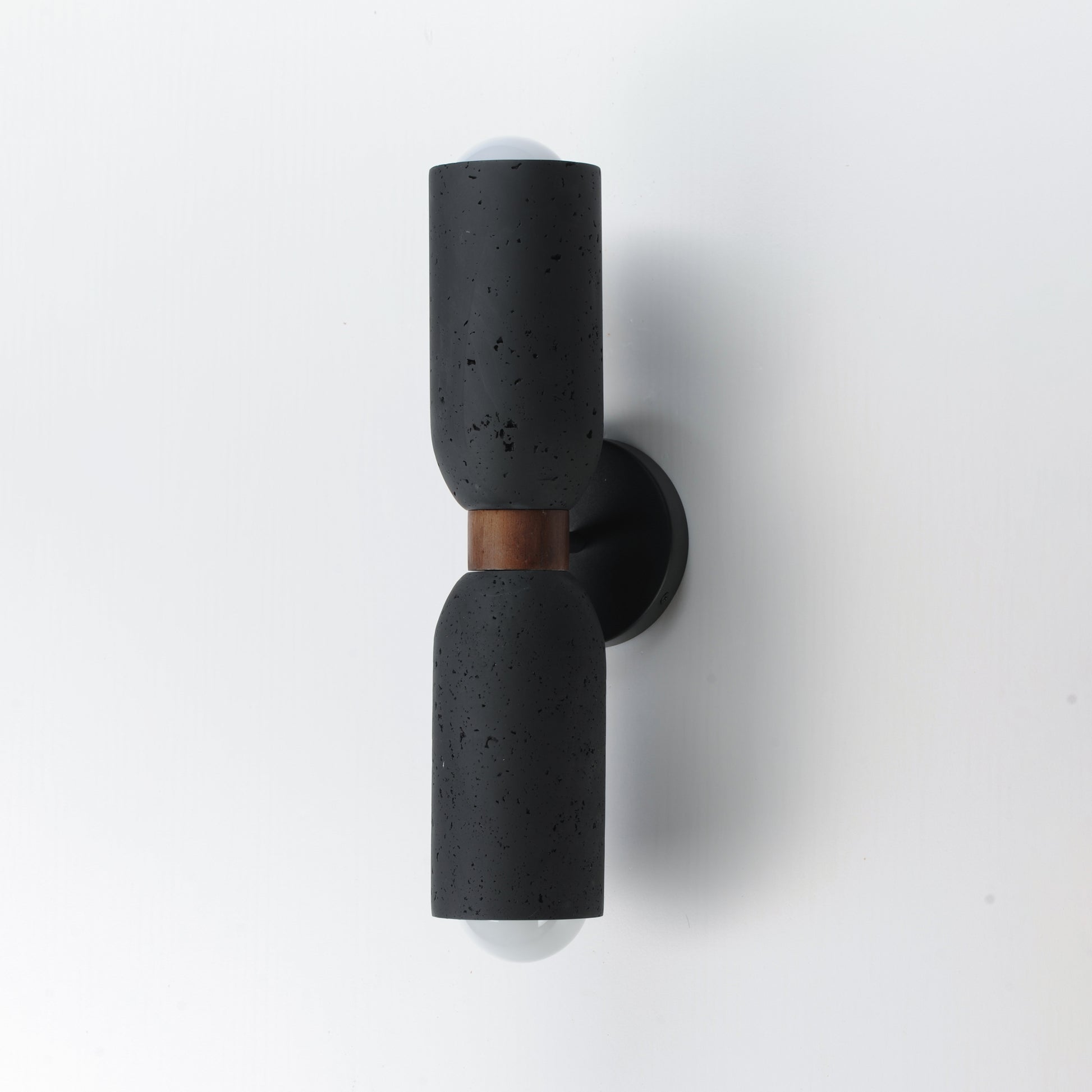Pompeii 2-Light Wall Sconce Lava/Black by Maxim Lighting