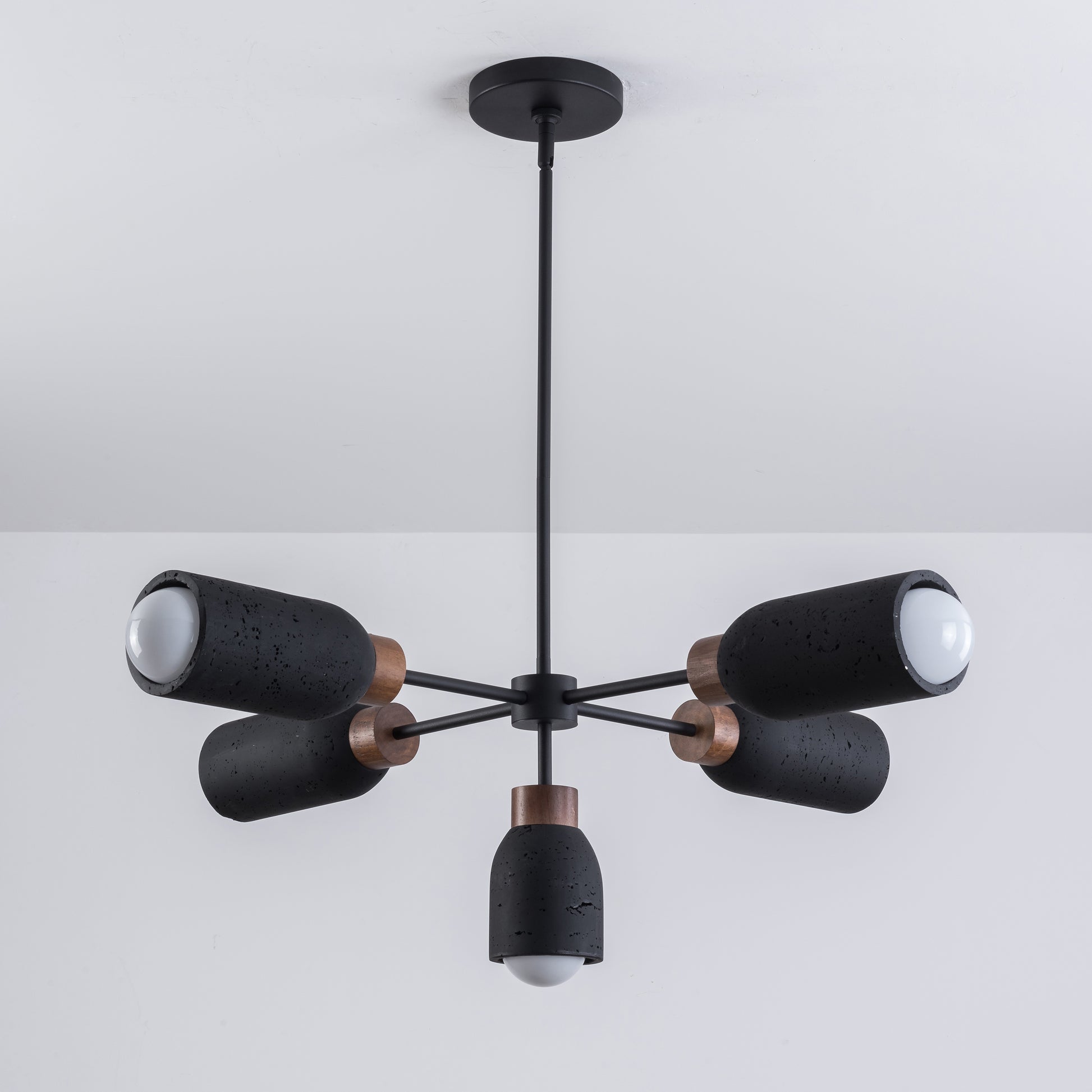 Pompeii 5-Light Pendant Lava/Black by Maxim Lighting