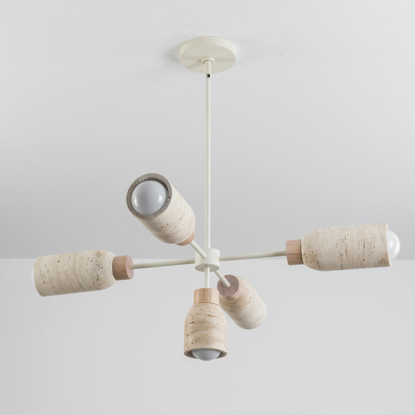Pompeii 5-Light Pendant Travertine/Oyster by Maxim Lighting