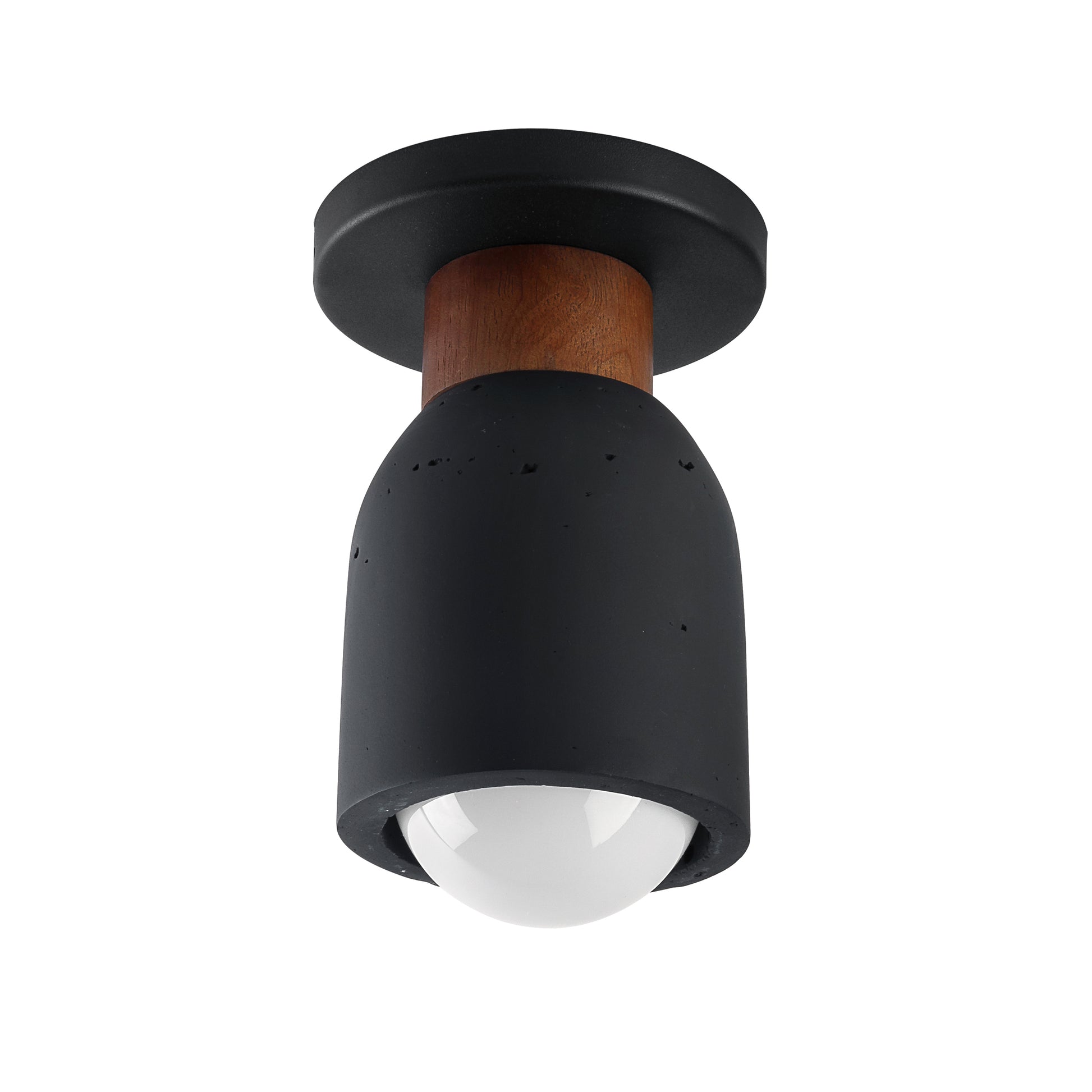 Pompeii Flush Mount Lava/Black by Maxim Lighting