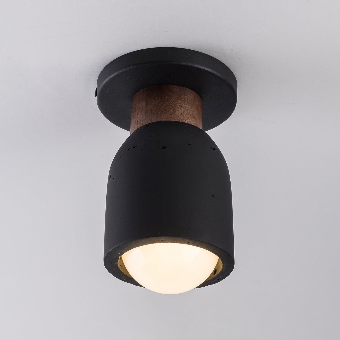 Pompeii Flush Mount Lava/Black by Maxim Lighting