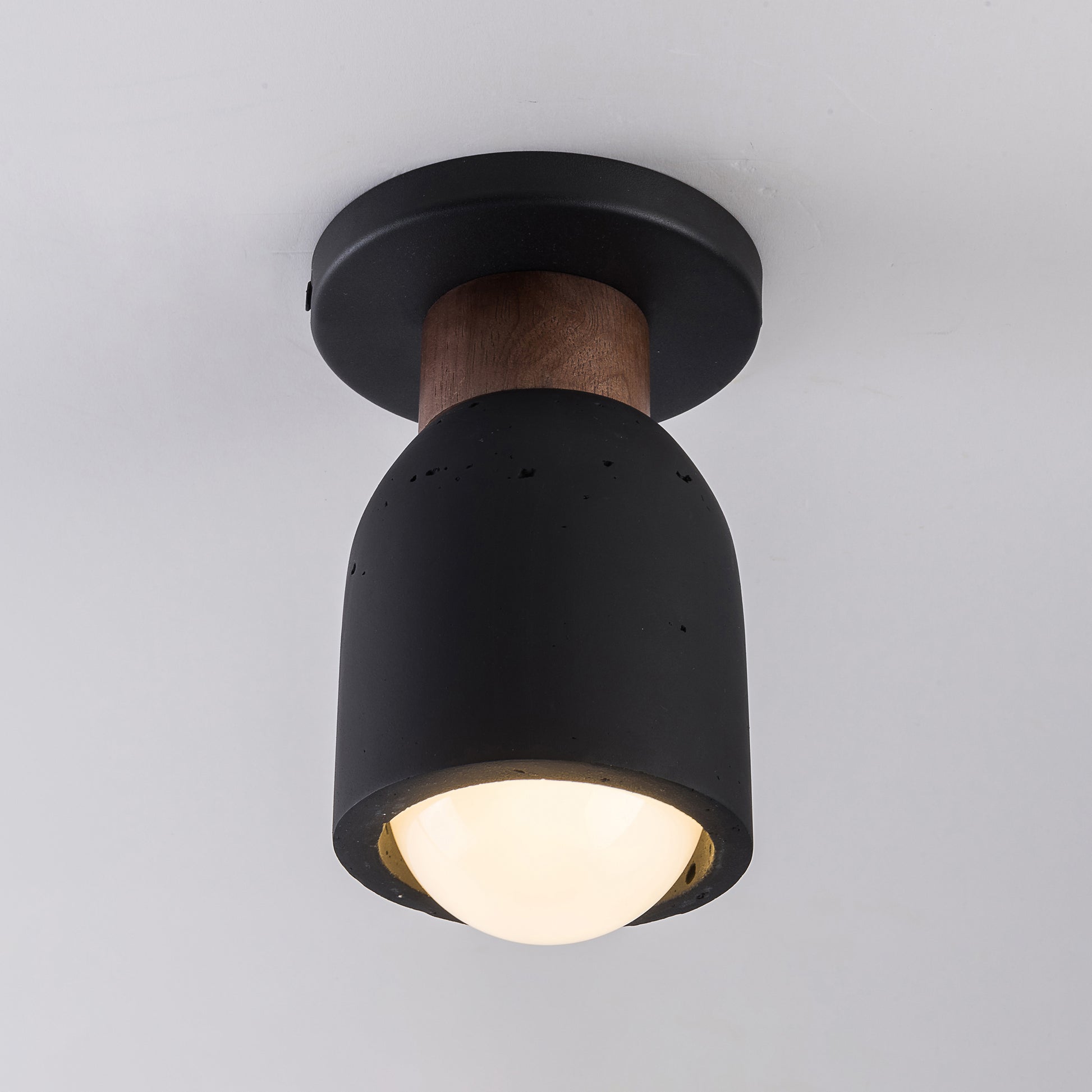 Pompeii Flush Mount Lava/Black by Maxim Lighting