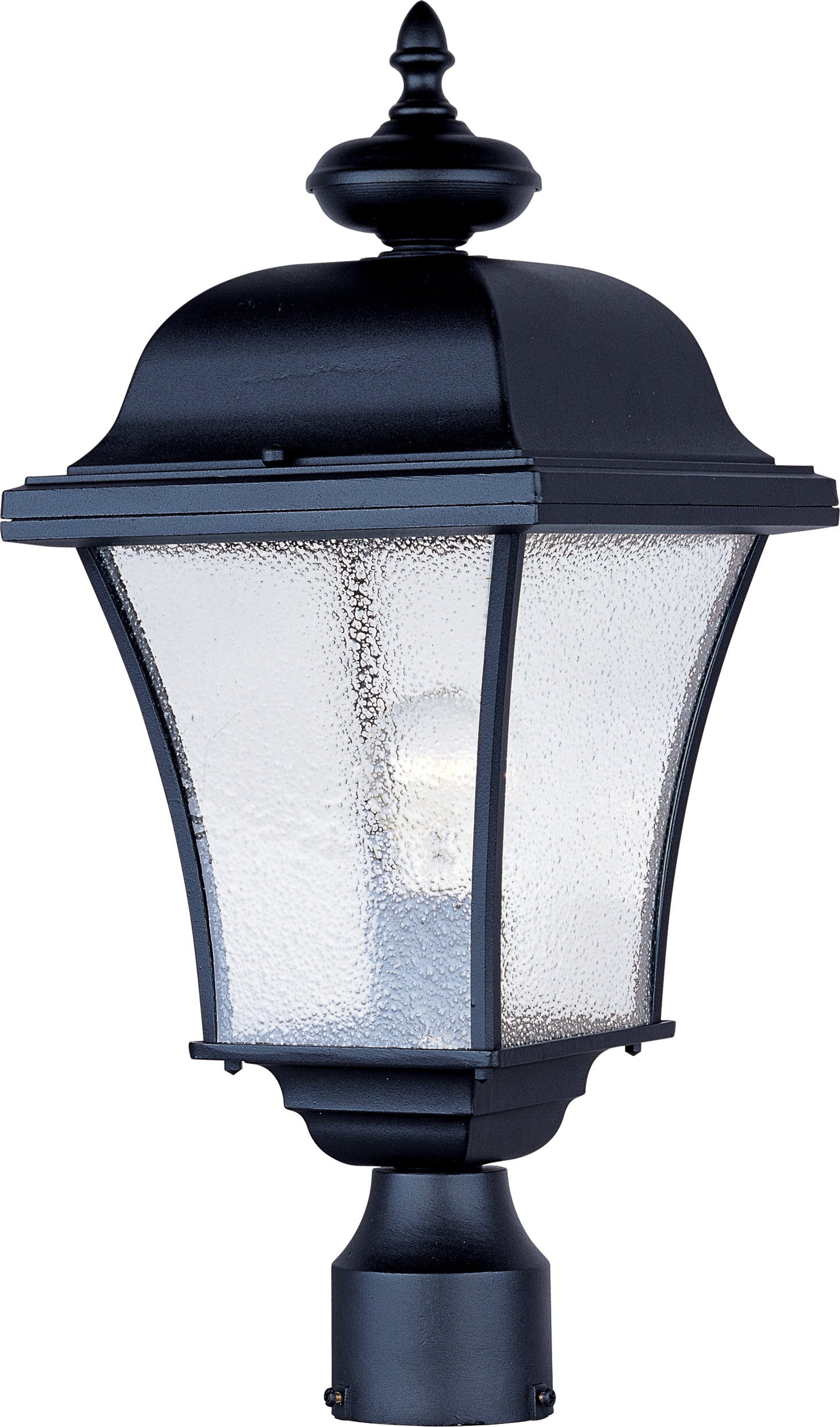 Senator Outdoor Pole/Post Lantern Black by Maxim Lighting