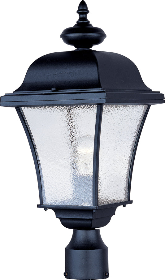Senator Outdoor Pole/Post Lantern Black by Maxim Lighting