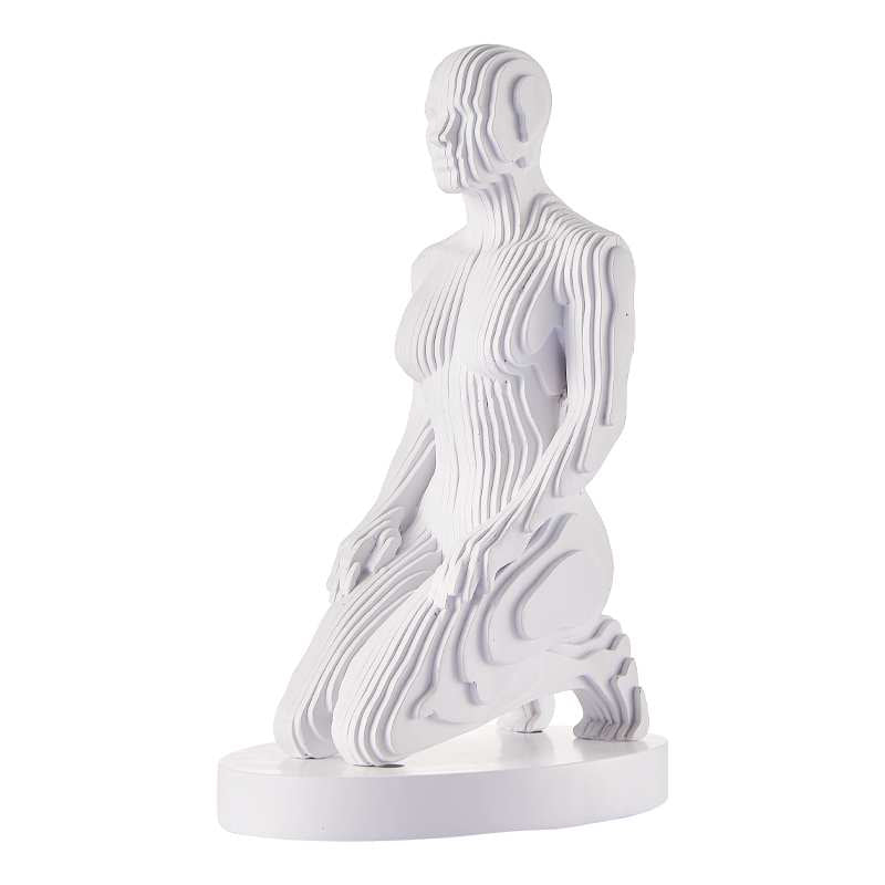 Woman Pixel Matte White by Finesse Decor WP-P25-MW