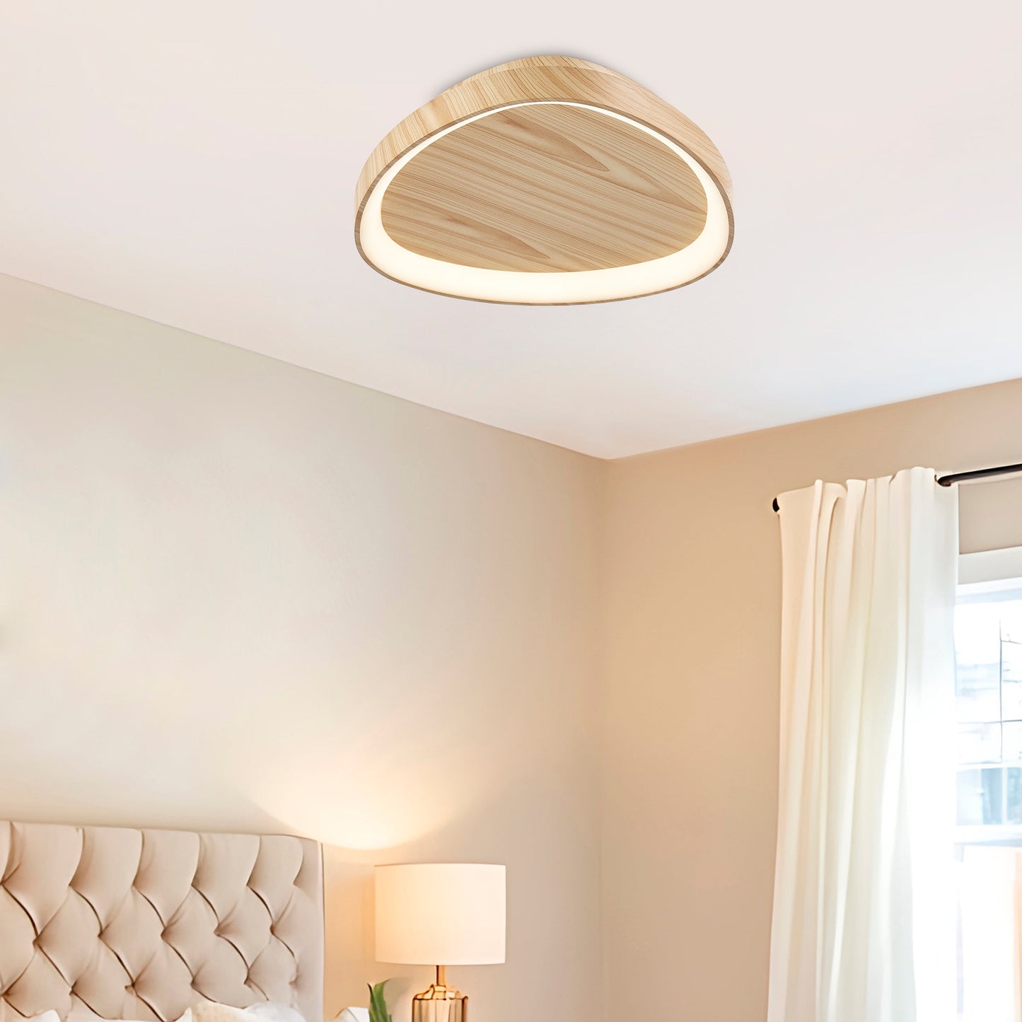 Wall Lamp Natural Wood - Finesse Decor WALL-M25-1W