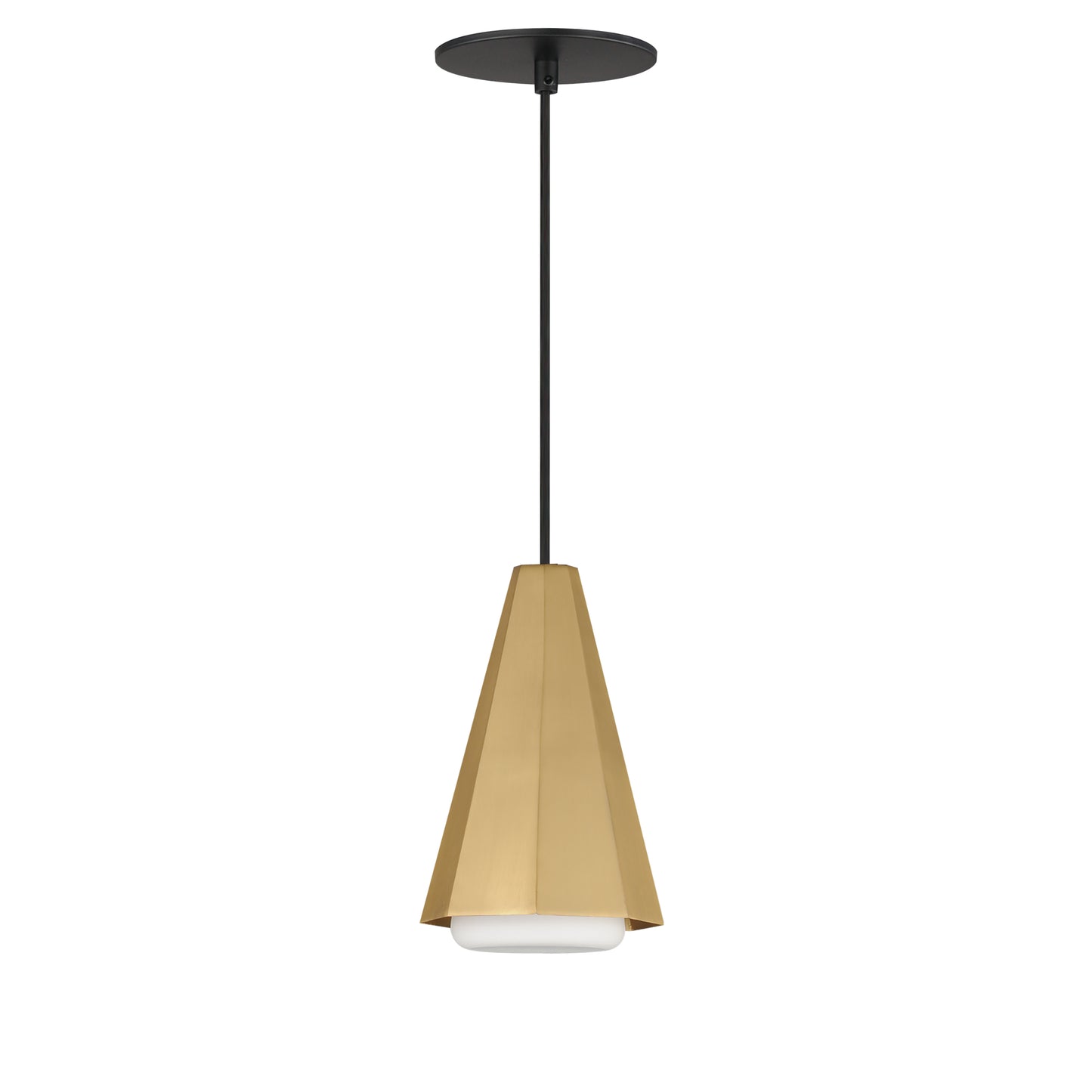 Rizzo Pendant Black/Antique Brass by Maxim Lighting