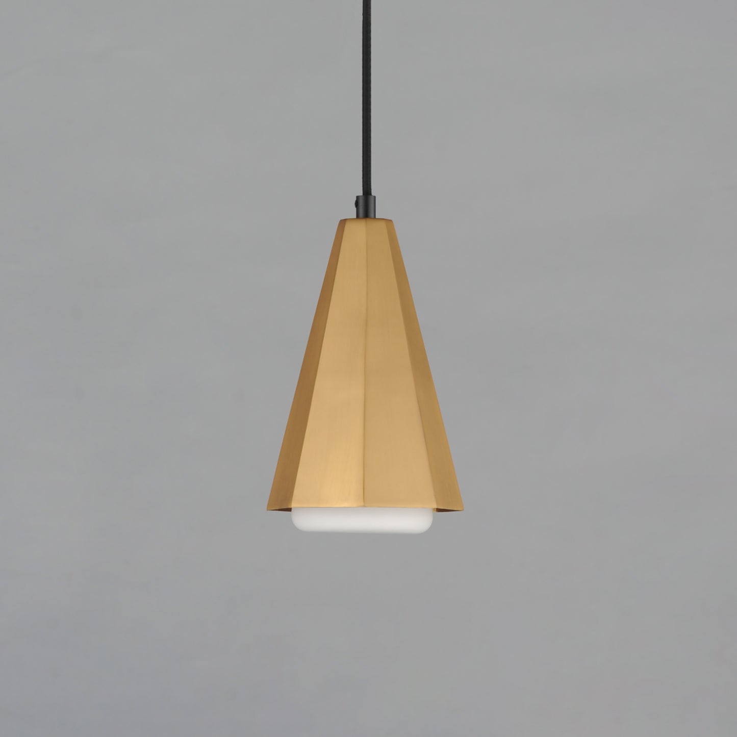 Rizzo Pendant Black/Antique Brass by Maxim Lighting