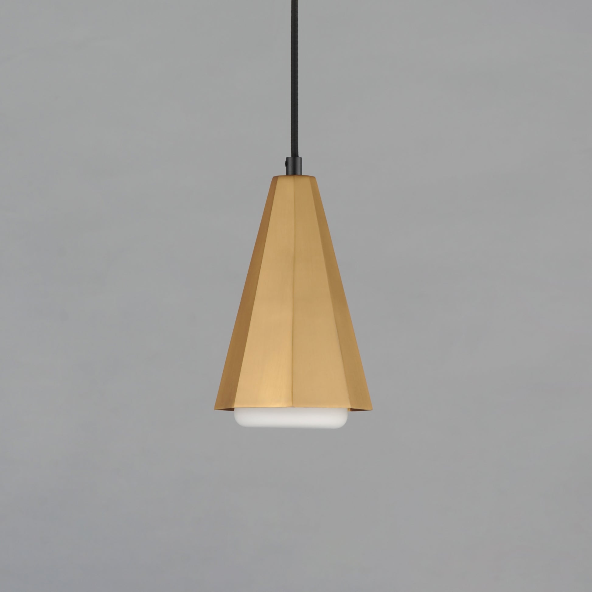 Rizzo Pendant Black/Antique Brass by Maxim Lighting