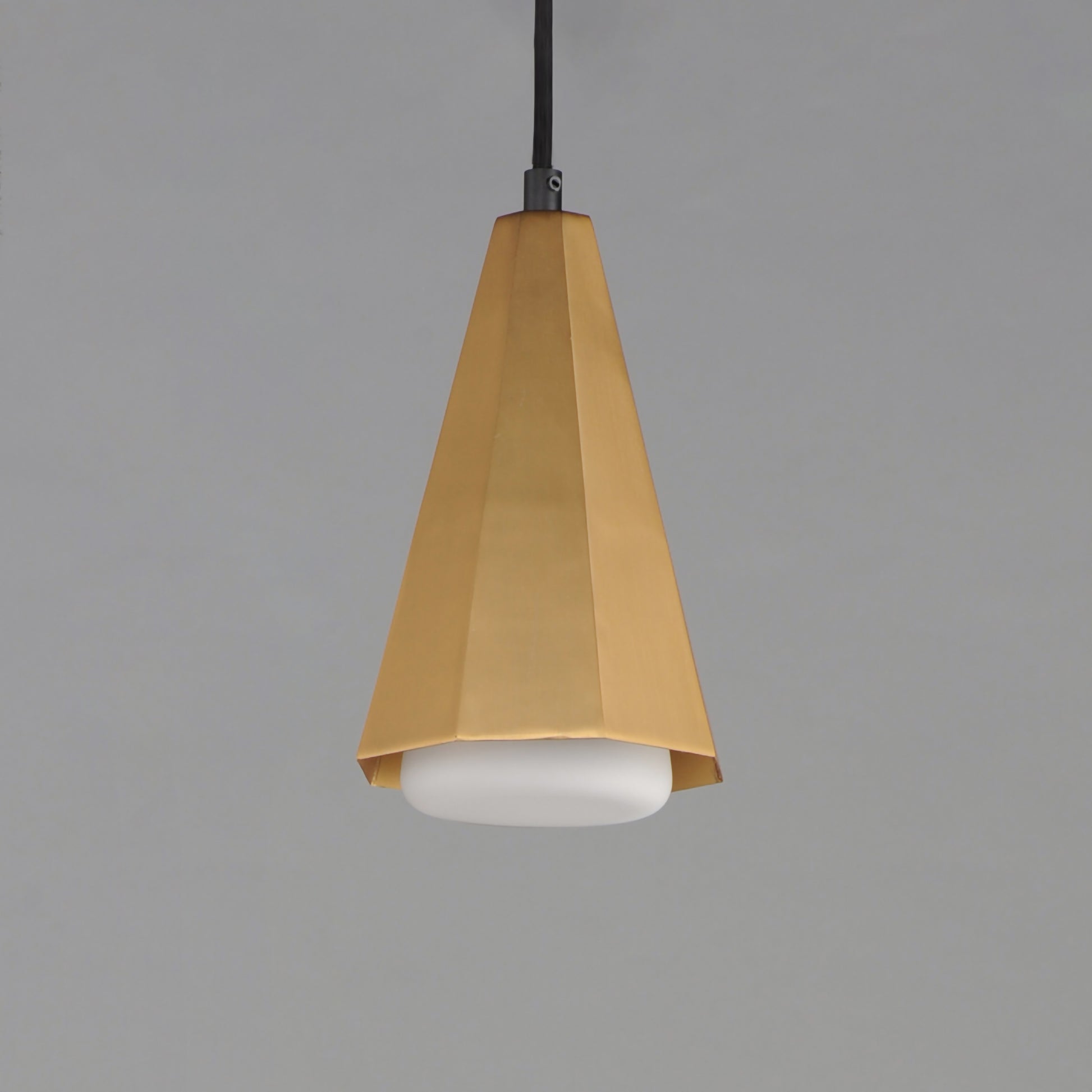 Rizzo Pendant Black/Antique Brass by Maxim Lighting