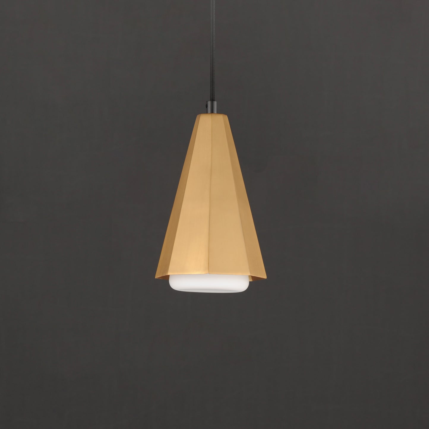 Rizzo Pendant Black/Antique Brass by Maxim Lighting