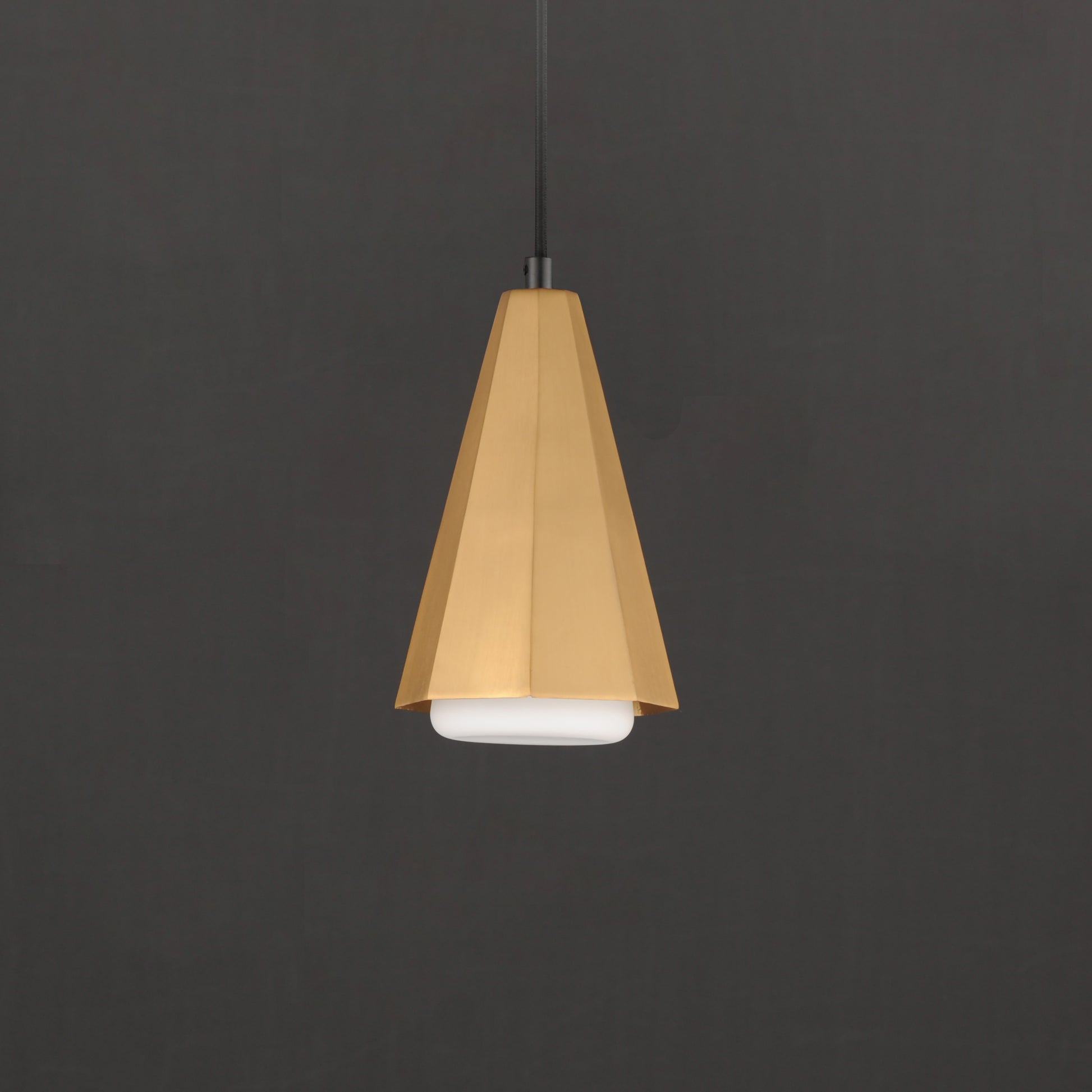 Rizzo Pendant Black/Antique Brass by Maxim Lighting