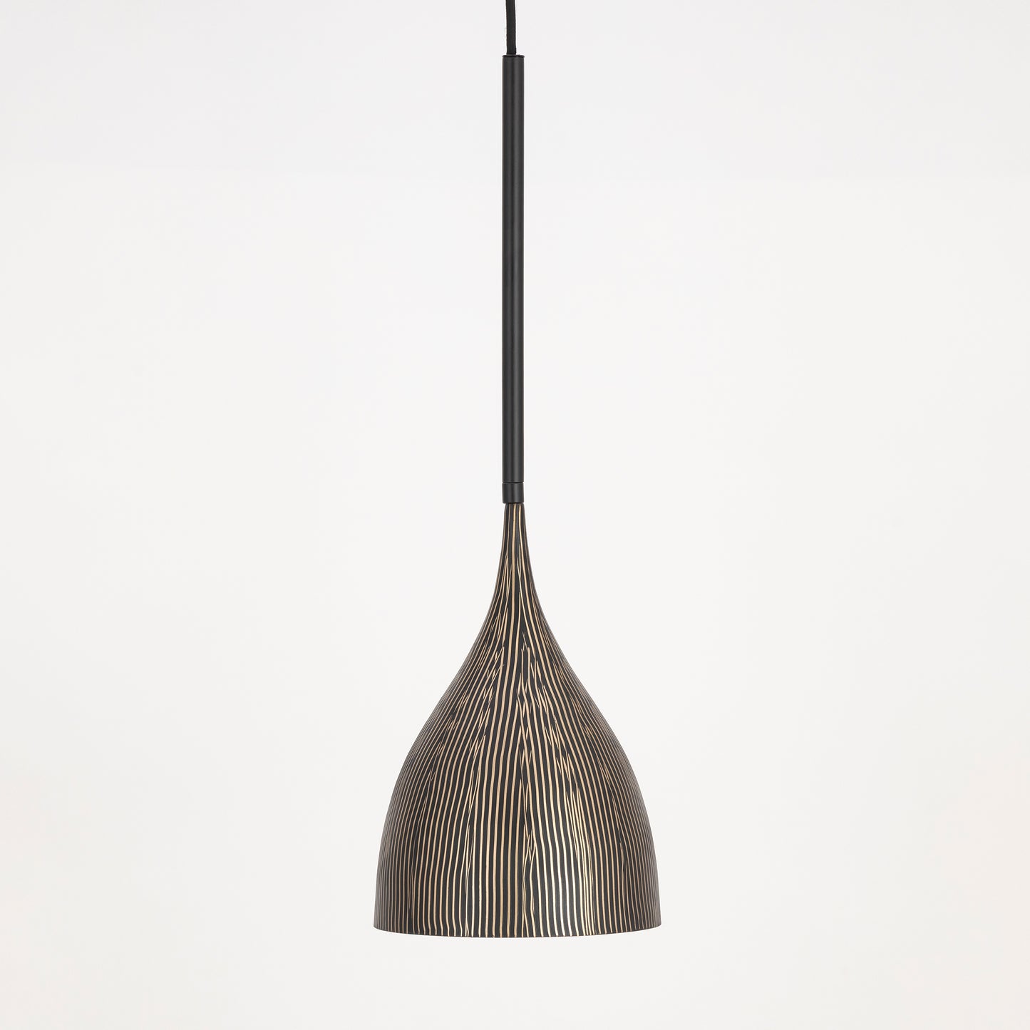 Fleur Mini Pendant Black/Gold by Maxim Lighting